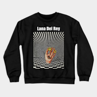 Illuminati Hand Of Lana Del Rey Crewneck Sweatshirt